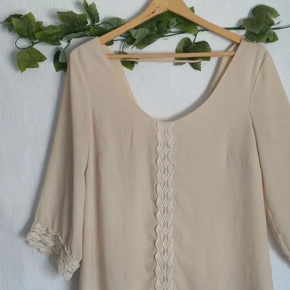 Vintage 90's Boho Retro Throwback Fairycore Cottagecore Grunge Roxberi Dress M - Picture 4 of 13